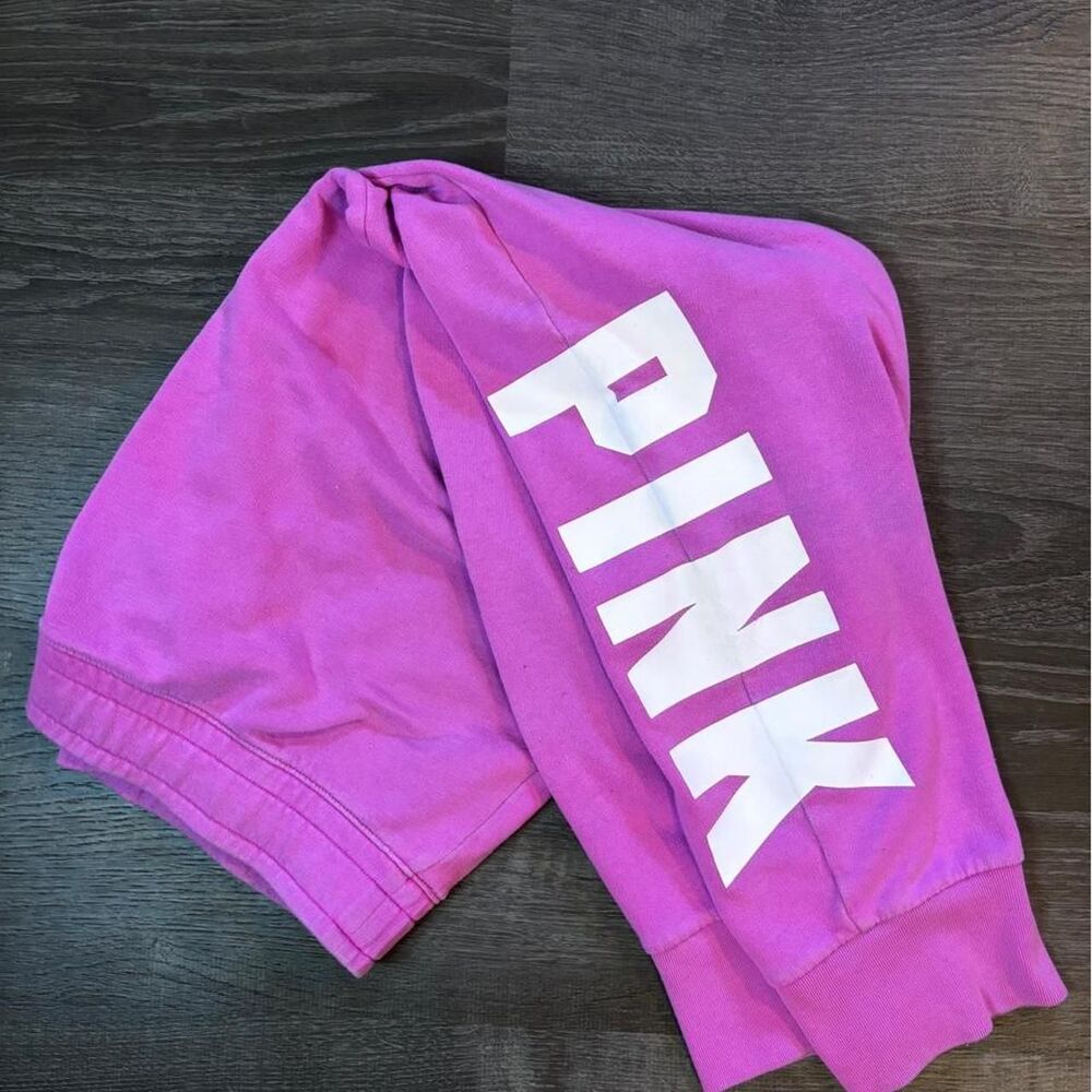 Victoria’s Secret PINK Logo Jogger Sweatpants Pink Size XL